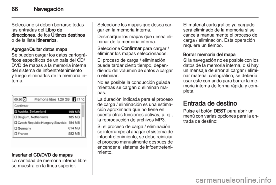 OPEL MERIVA 2011  Manual de infoentretenimiento (in Spanish) 