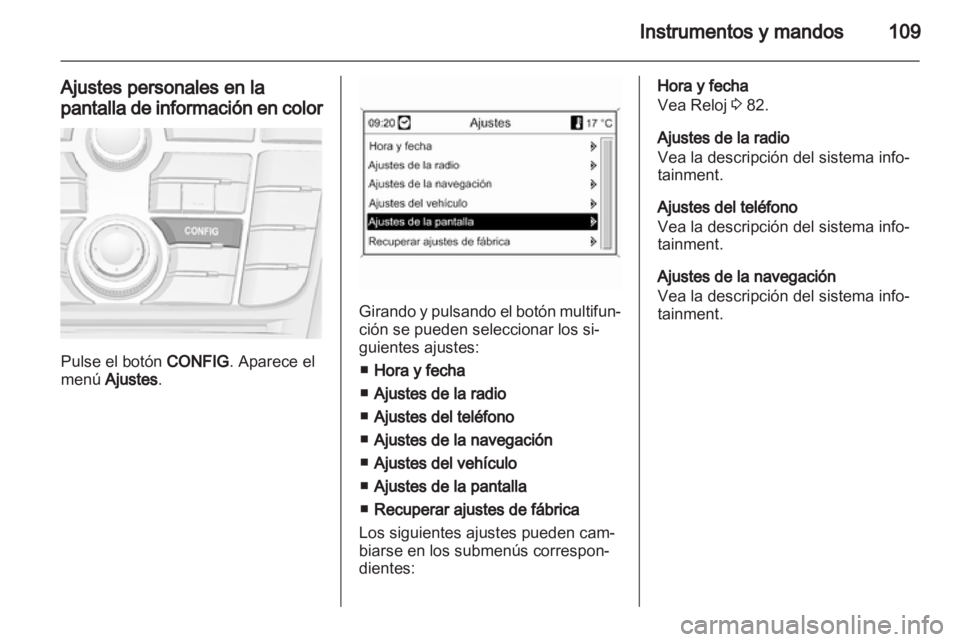 OPEL MERIVA 2011  Manual de Instrucciones (in Spanish) 