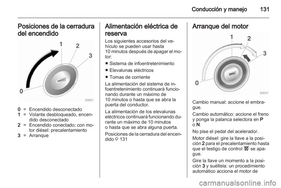 OPEL MERIVA 2011  Manual de Instrucciones (in Spanish) 