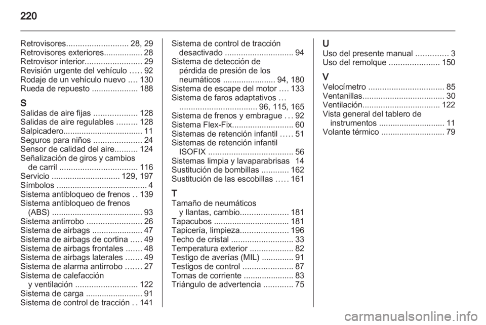 OPEL MERIVA 2011  Manual de Instrucciones (in Spanish) 