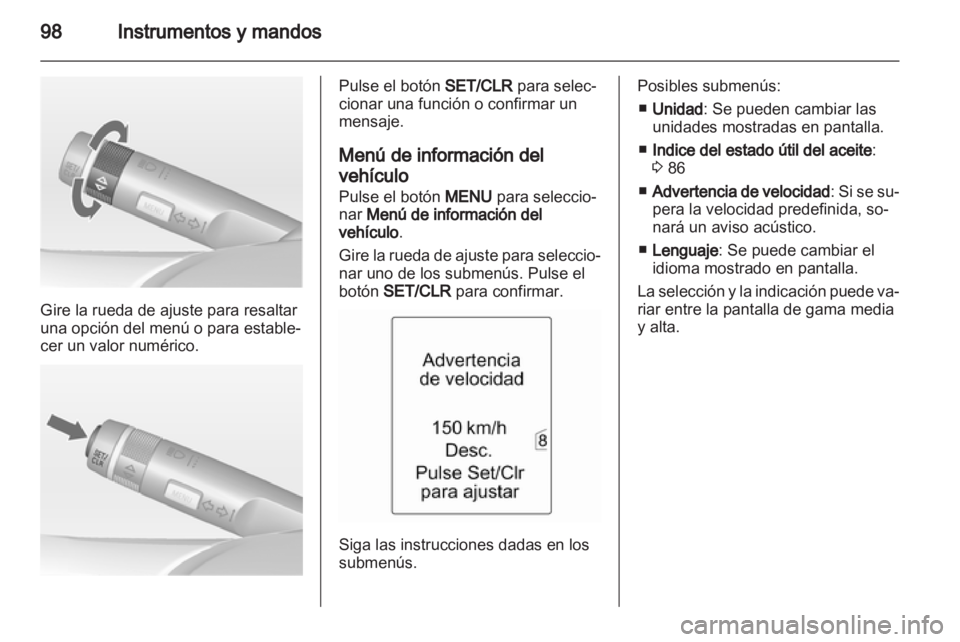 OPEL MERIVA 2011  Manual de Instrucciones (in Spanish) 