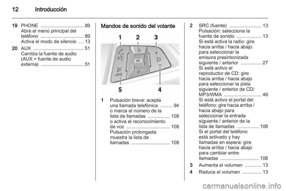 OPEL MERIVA 2011.25  Manual de infoentretenimiento (in Spanish) 
