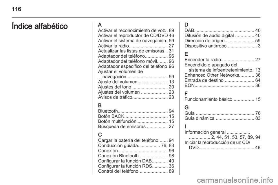 OPEL MERIVA 2011.25  Manual de infoentretenimiento (in Spanish) 