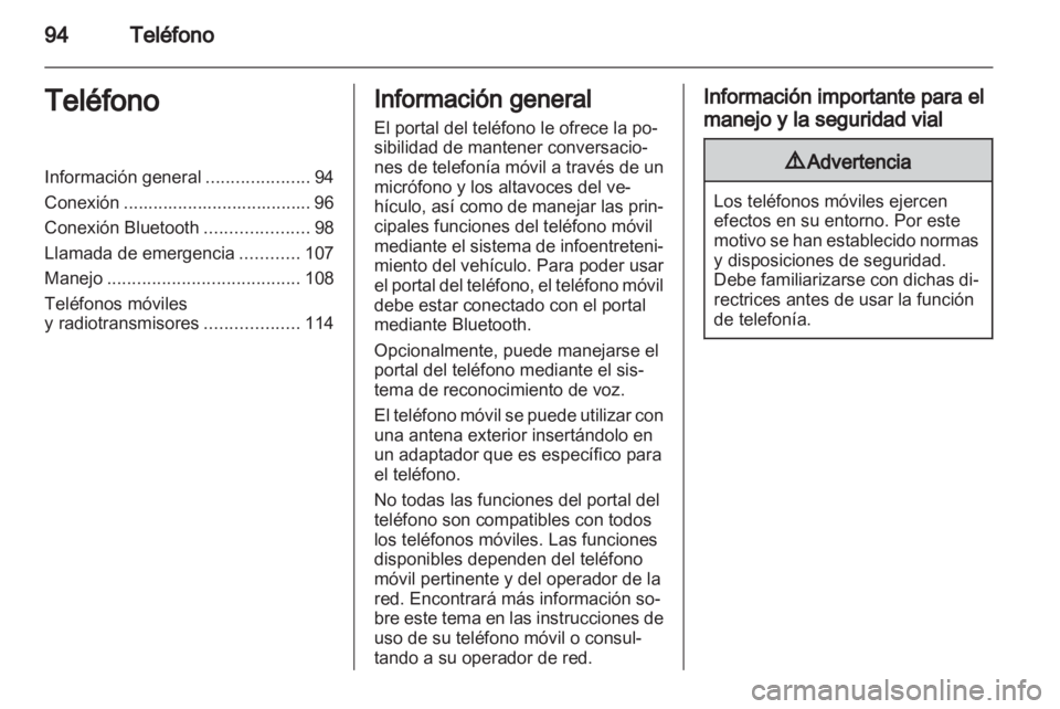 OPEL MERIVA 2011.25  Manual de infoentretenimiento (in Spanish) 