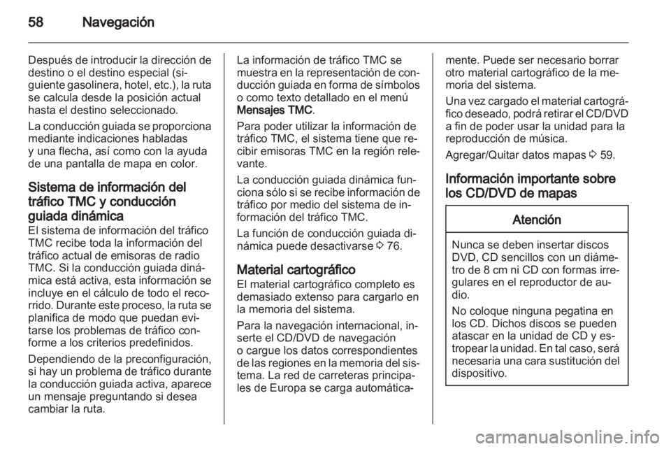 OPEL MERIVA 2011.5  Manual de infoentretenimiento (in Spanish) 