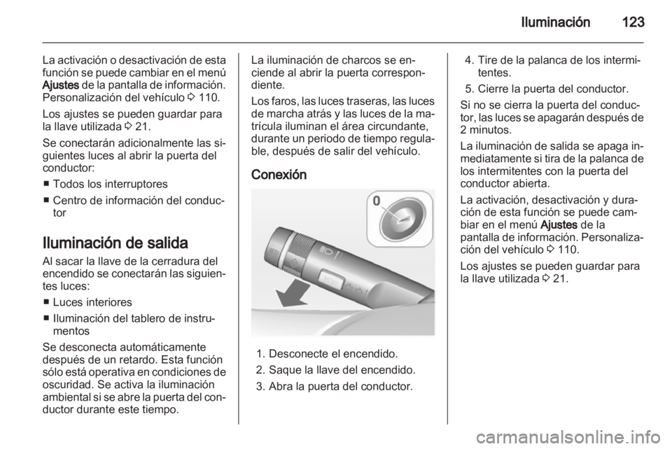 OPEL MERIVA 2011.5  Manual de Instrucciones (in Spanish) 