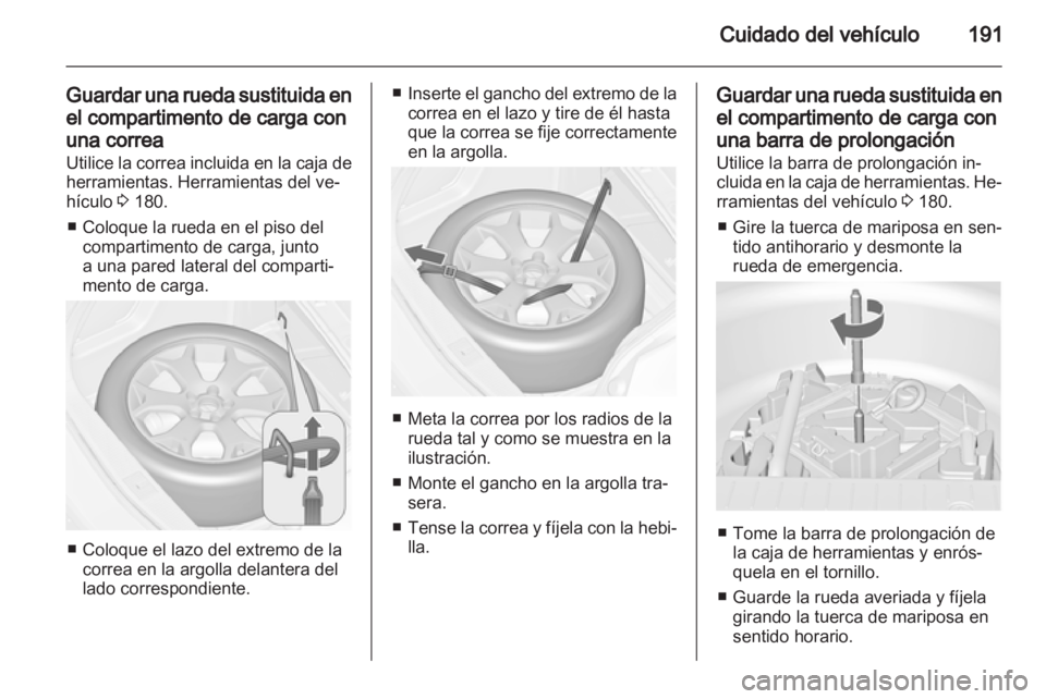 OPEL MERIVA 2011.5  Manual de Instrucciones (in Spanish) 