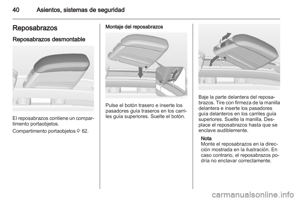 OPEL MERIVA 2011.5  Manual de Instrucciones (in Spanish) 