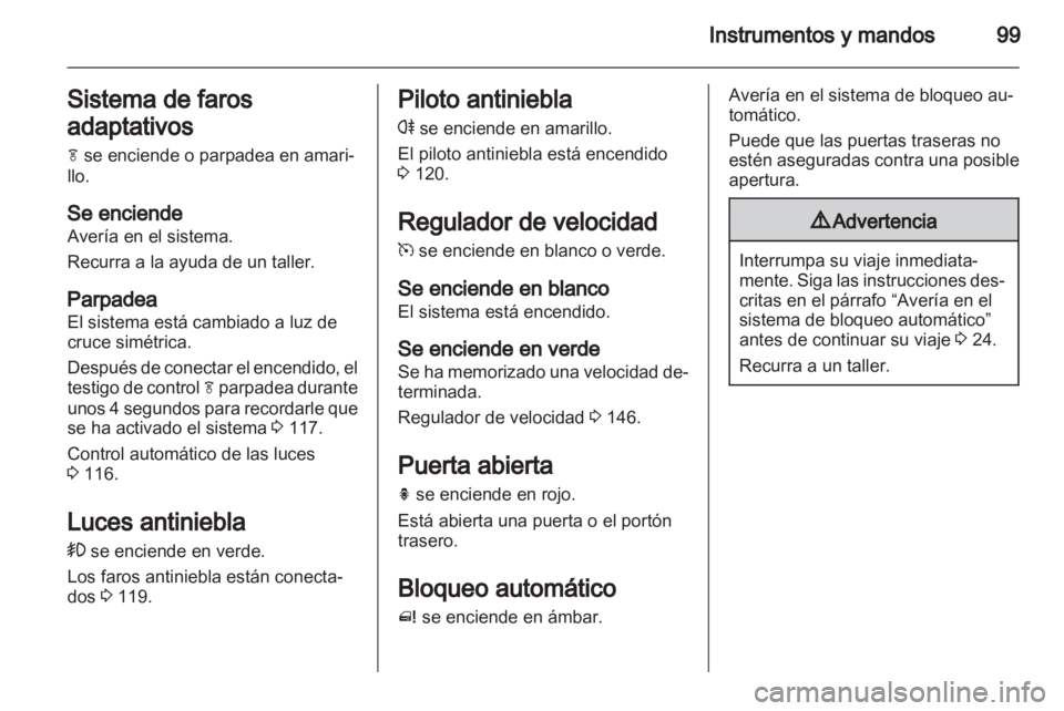 OPEL MERIVA 2011.5  Manual de Instrucciones (in Spanish) 