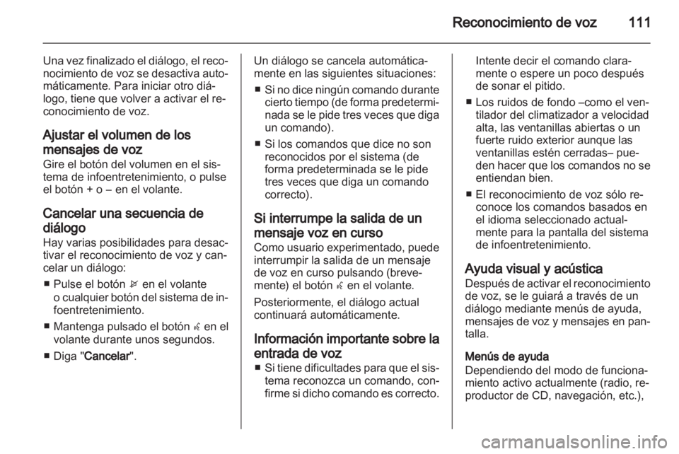 OPEL MERIVA 2012  Manual de infoentretenimiento (in Spanish) 