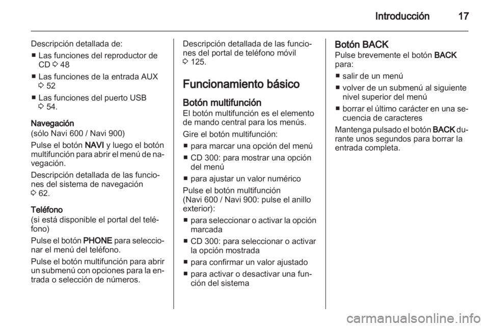 OPEL MERIVA 2012  Manual de infoentretenimiento (in Spanish) 