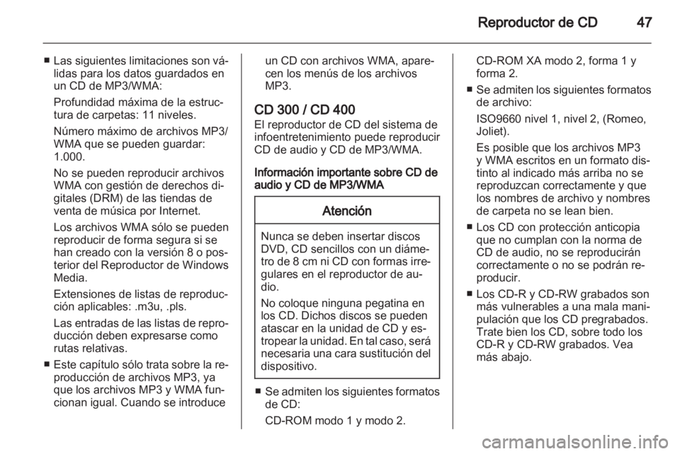 OPEL MERIVA 2012  Manual de infoentretenimiento (in Spanish) 
