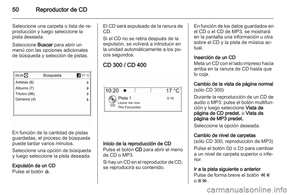 OPEL MERIVA 2012  Manual de infoentretenimiento (in Spanish) 
