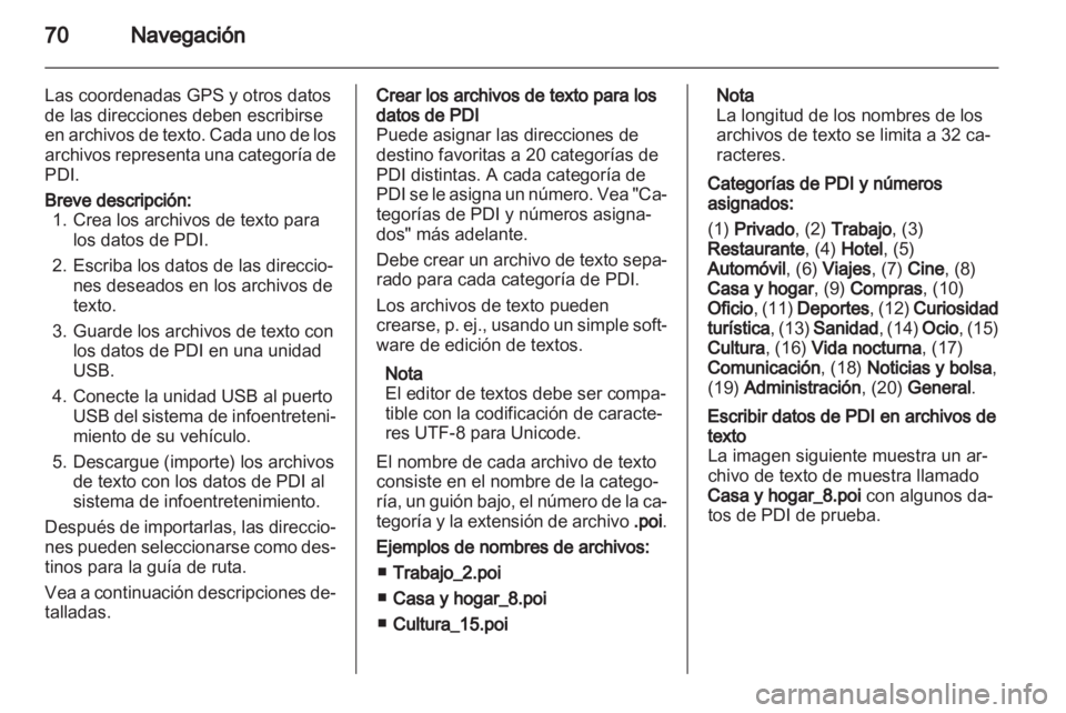 OPEL MERIVA 2012  Manual de infoentretenimiento (in Spanish) 