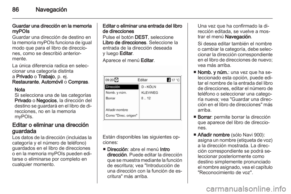 OPEL MERIVA 2012  Manual de infoentretenimiento (in Spanish) 
