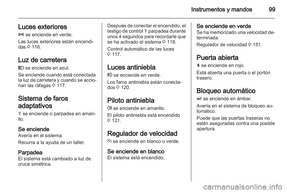 OPEL MERIVA 2012  Manual de Instrucciones (in Spanish) 