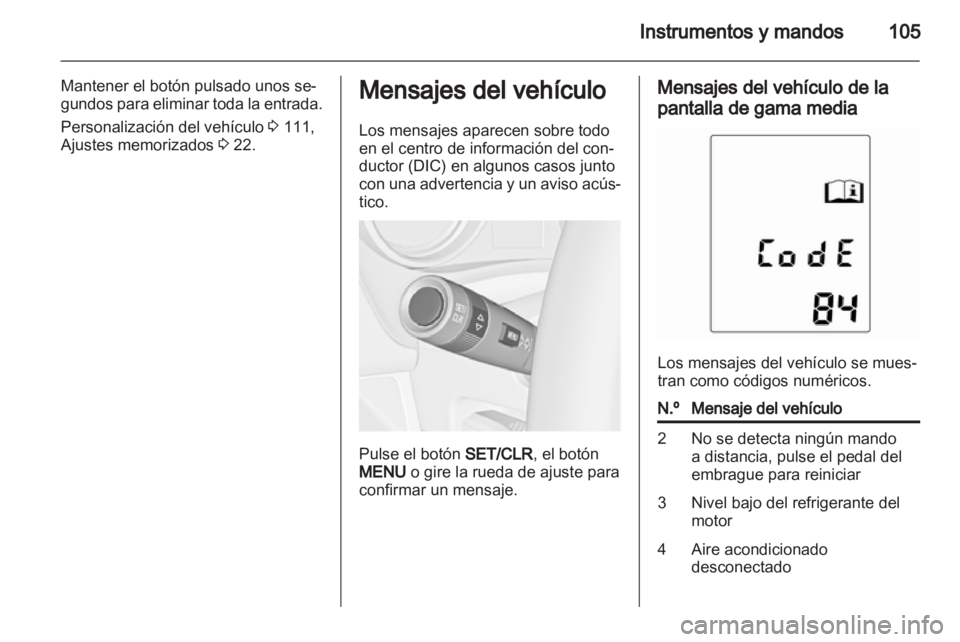 OPEL MERIVA 2012  Manual de Instrucciones (in Spanish) 