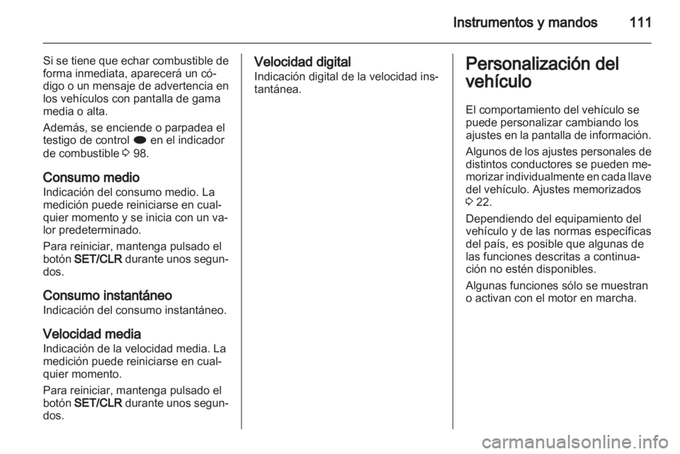 OPEL MERIVA 2012  Manual de Instrucciones (in Spanish) 
