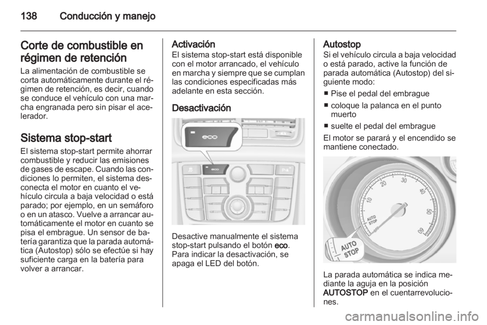 OPEL MERIVA 2012  Manual de Instrucciones (in Spanish) 