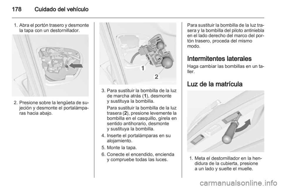 OPEL MERIVA 2012  Manual de Instrucciones (in Spanish) 
