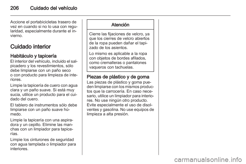OPEL MERIVA 2012  Manual de Instrucciones (in Spanish) 