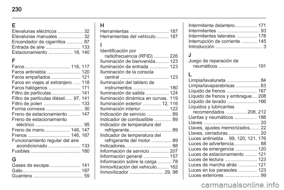 OPEL MERIVA 2012  Manual de Instrucciones (in Spanish) 