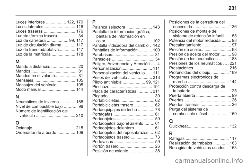 OPEL MERIVA 2012  Manual de Instrucciones (in Spanish) 