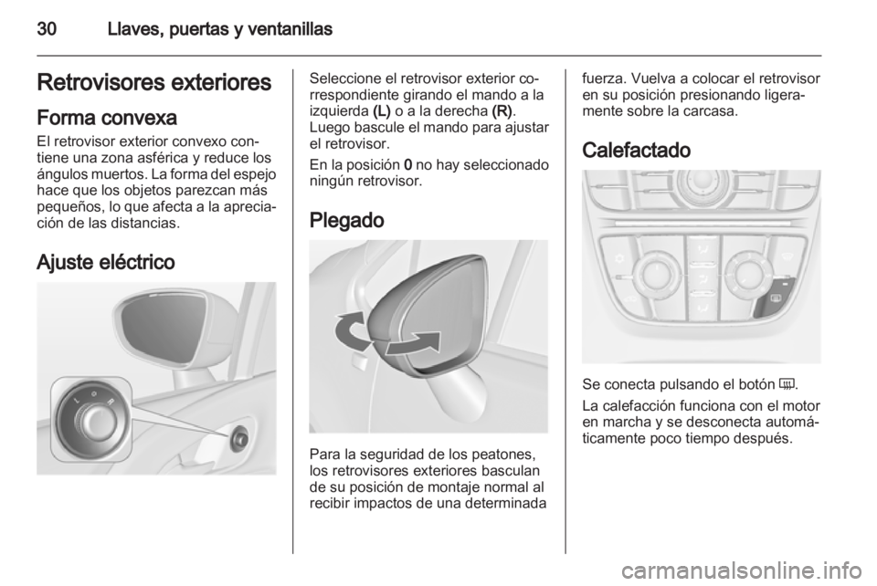 OPEL MERIVA 2012  Manual de Instrucciones (in Spanish) 