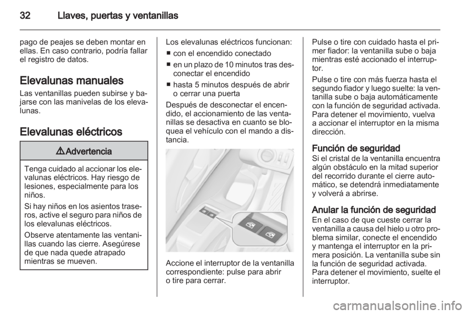 OPEL MERIVA 2012  Manual de Instrucciones (in Spanish) 