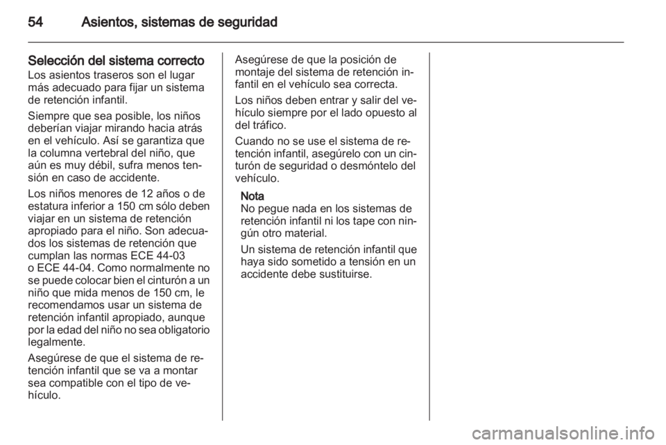 OPEL MERIVA 2012  Manual de Instrucciones (in Spanish) 