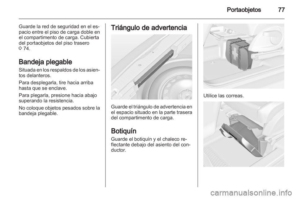 OPEL MERIVA 2012  Manual de Instrucciones (in Spanish) 