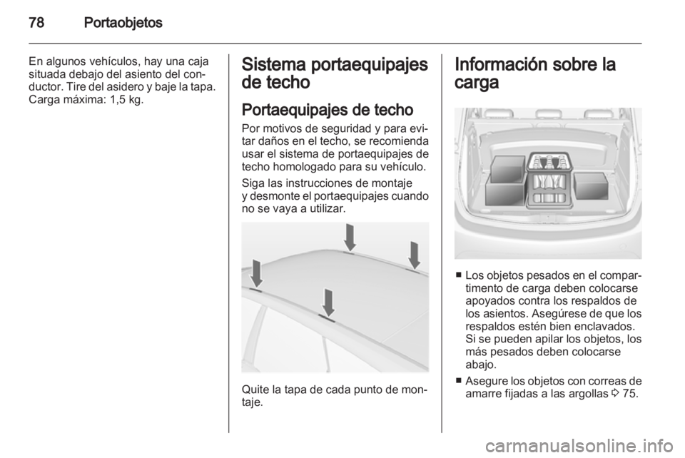 OPEL MERIVA 2012  Manual de Instrucciones (in Spanish) 