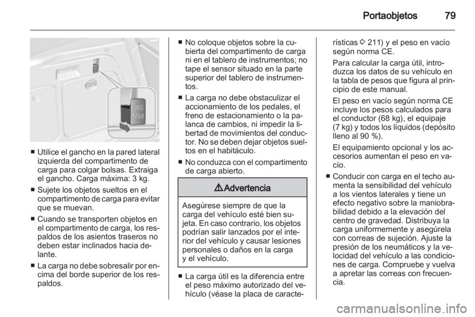 OPEL MERIVA 2012  Manual de Instrucciones (in Spanish) 
