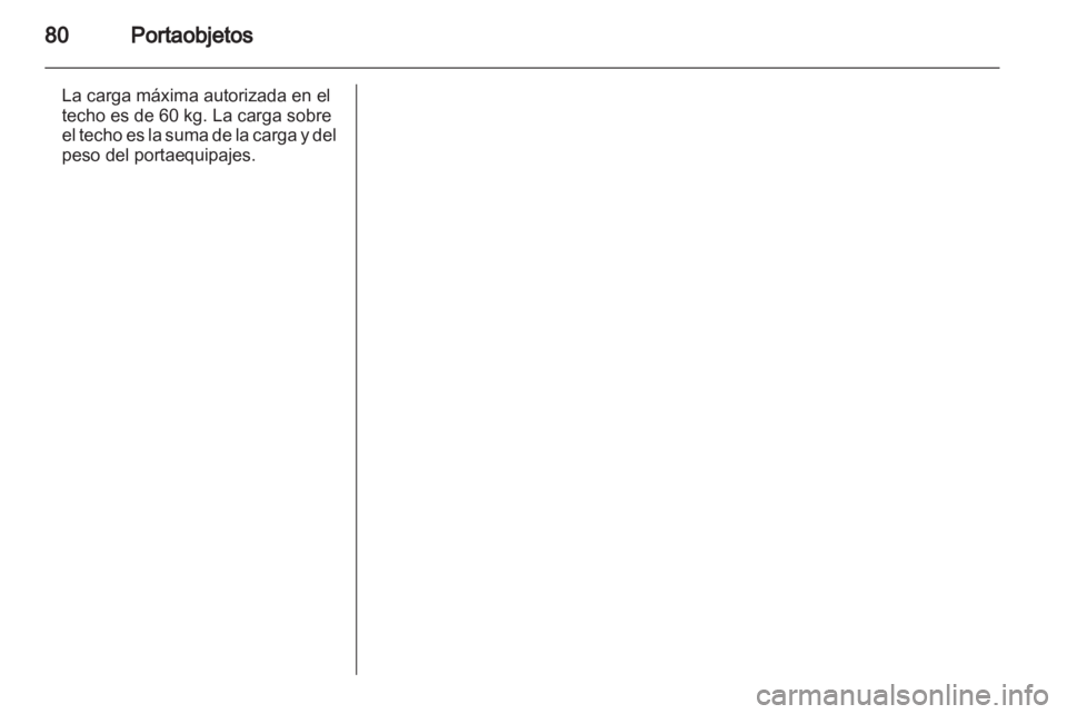 OPEL MERIVA 2012  Manual de Instrucciones (in Spanish) 