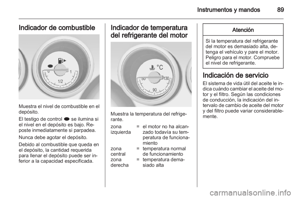 OPEL MERIVA 2012  Manual de Instrucciones (in Spanish) 