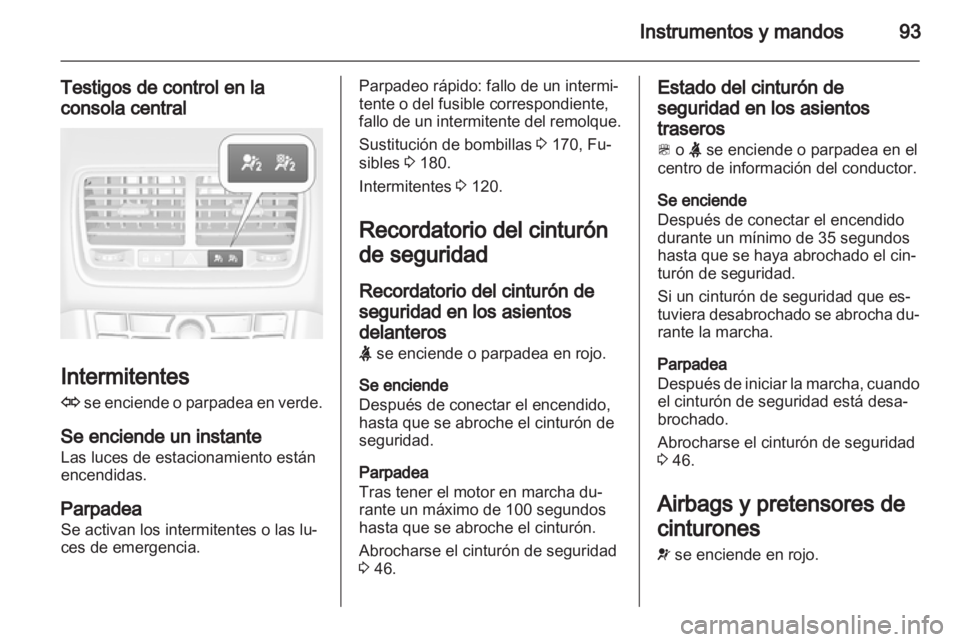 OPEL MERIVA 2012  Manual de Instrucciones (in Spanish) 