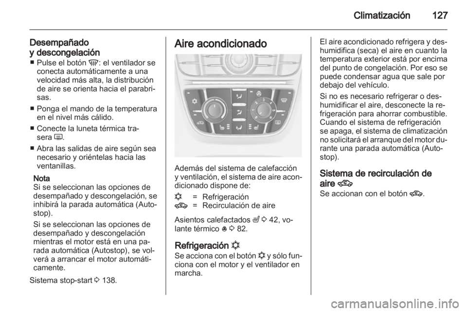 OPEL MERIVA 2012.5  Manual de Instrucciones (in Spanish) 