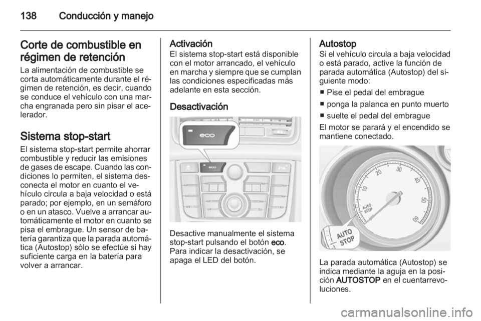 OPEL MERIVA 2012.5  Manual de Instrucciones (in Spanish) 
