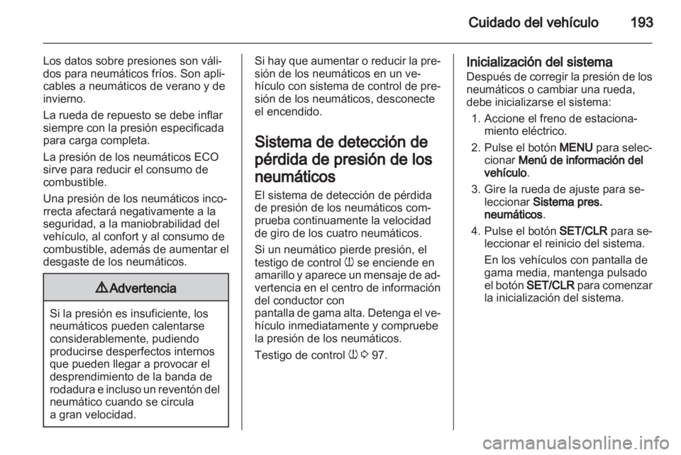 OPEL MERIVA 2012.5  Manual de Instrucciones (in Spanish) 