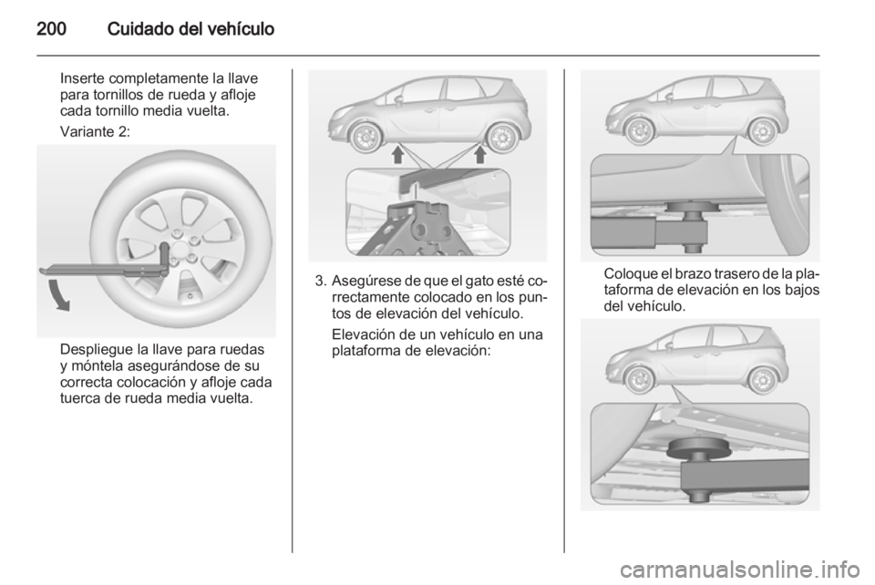 OPEL MERIVA 2012.5  Manual de Instrucciones (in Spanish) 