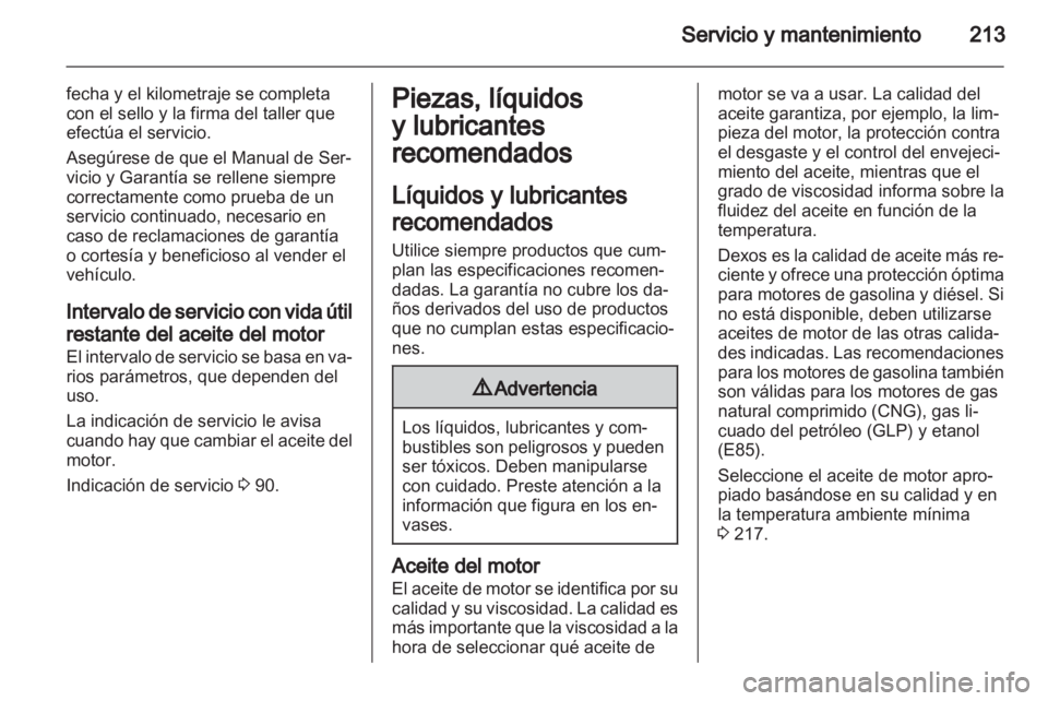 OPEL MERIVA 2012.5  Manual de Instrucciones (in Spanish) 