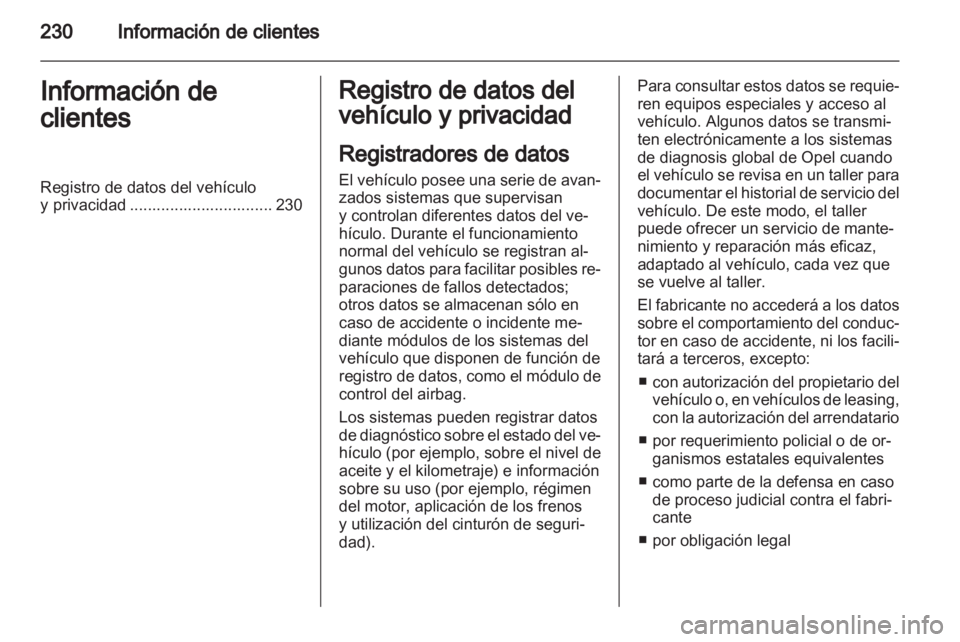 OPEL MERIVA 2012.5  Manual de Instrucciones (in Spanish) 