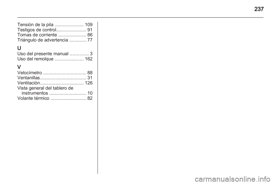 OPEL MERIVA 2012.5  Manual de Instrucciones (in Spanish) 