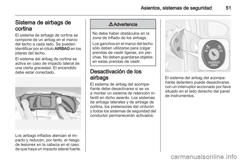 OPEL MERIVA 2012.5  Manual de Instrucciones (in Spanish) 