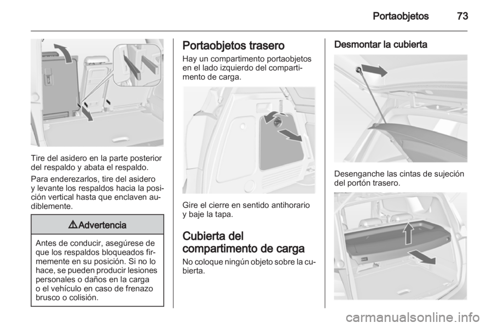 OPEL MERIVA 2012.5  Manual de Instrucciones (in Spanish) 