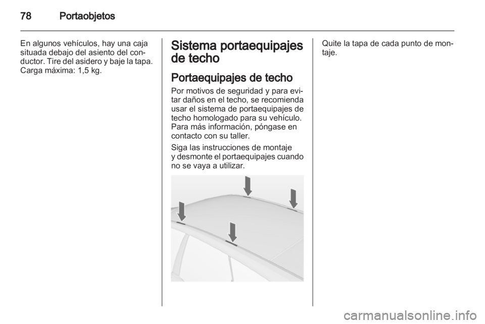 OPEL MERIVA 2012.5  Manual de Instrucciones (in Spanish) 