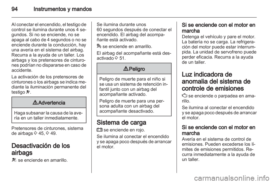 OPEL MERIVA 2012.5  Manual de Instrucciones (in Spanish) 