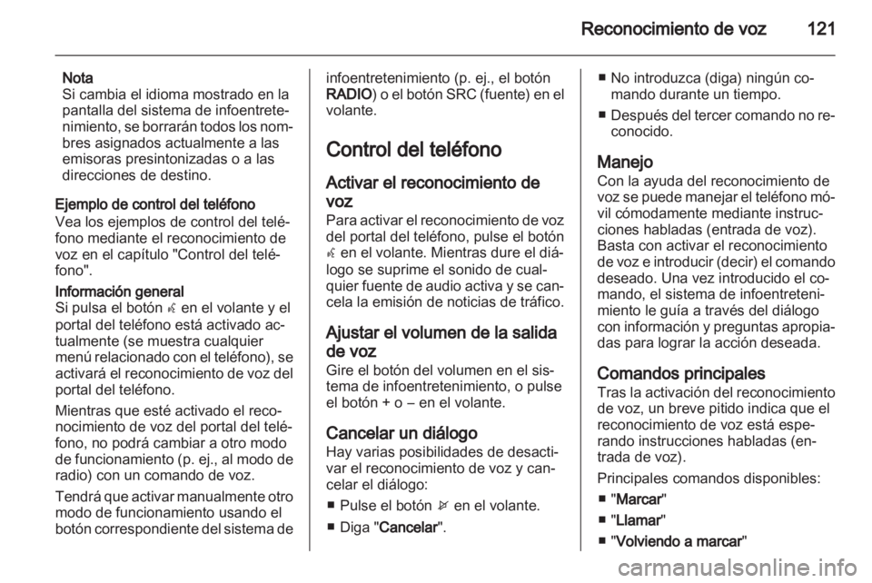 OPEL MERIVA 2013  Manual de infoentretenimiento (in Spanish) 