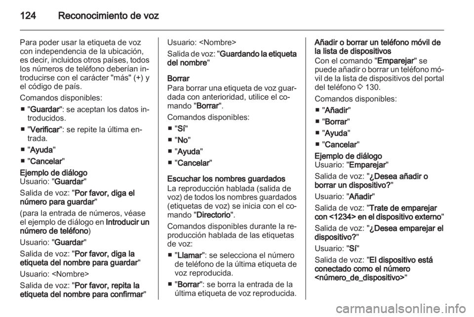 OPEL MERIVA 2013  Manual de infoentretenimiento (in Spanish) 