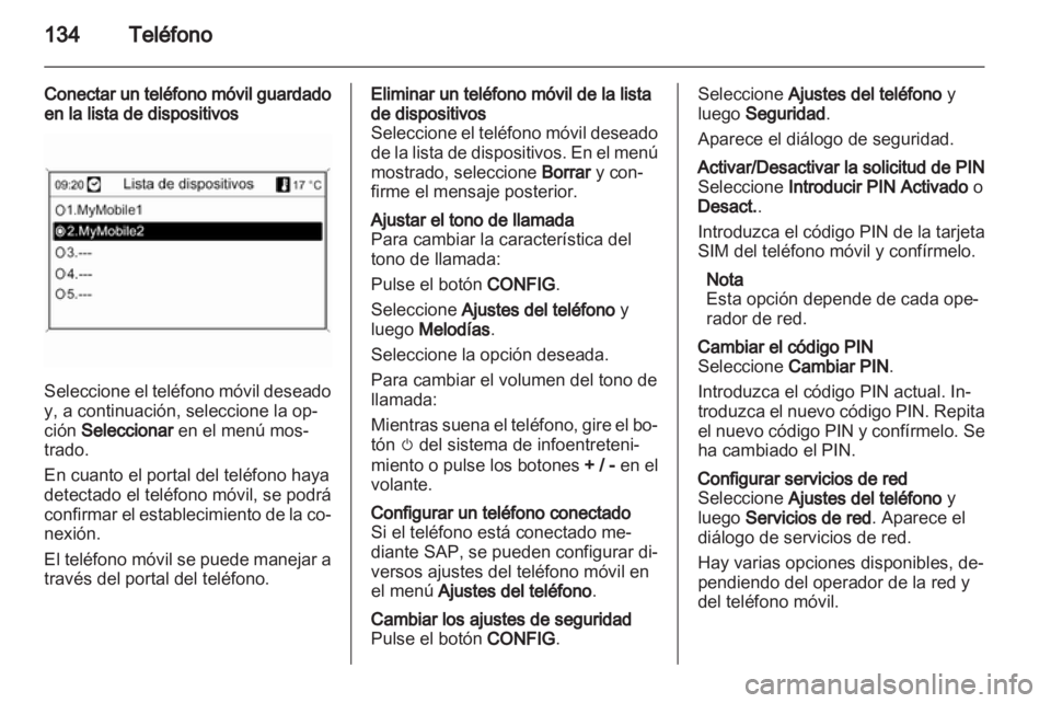 OPEL MERIVA 2013  Manual de infoentretenimiento (in Spanish) 
